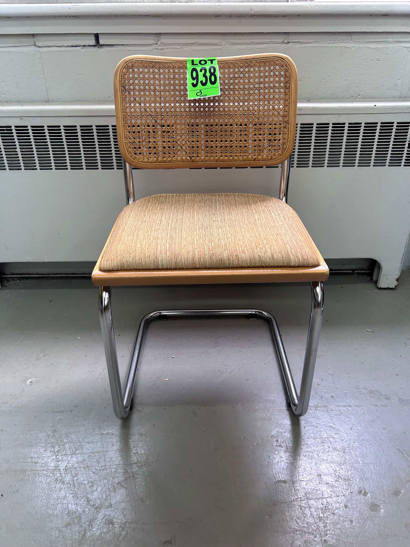 Mid Century Modern Breuer Style Cane Back Cantilever Dining Chairs Auction