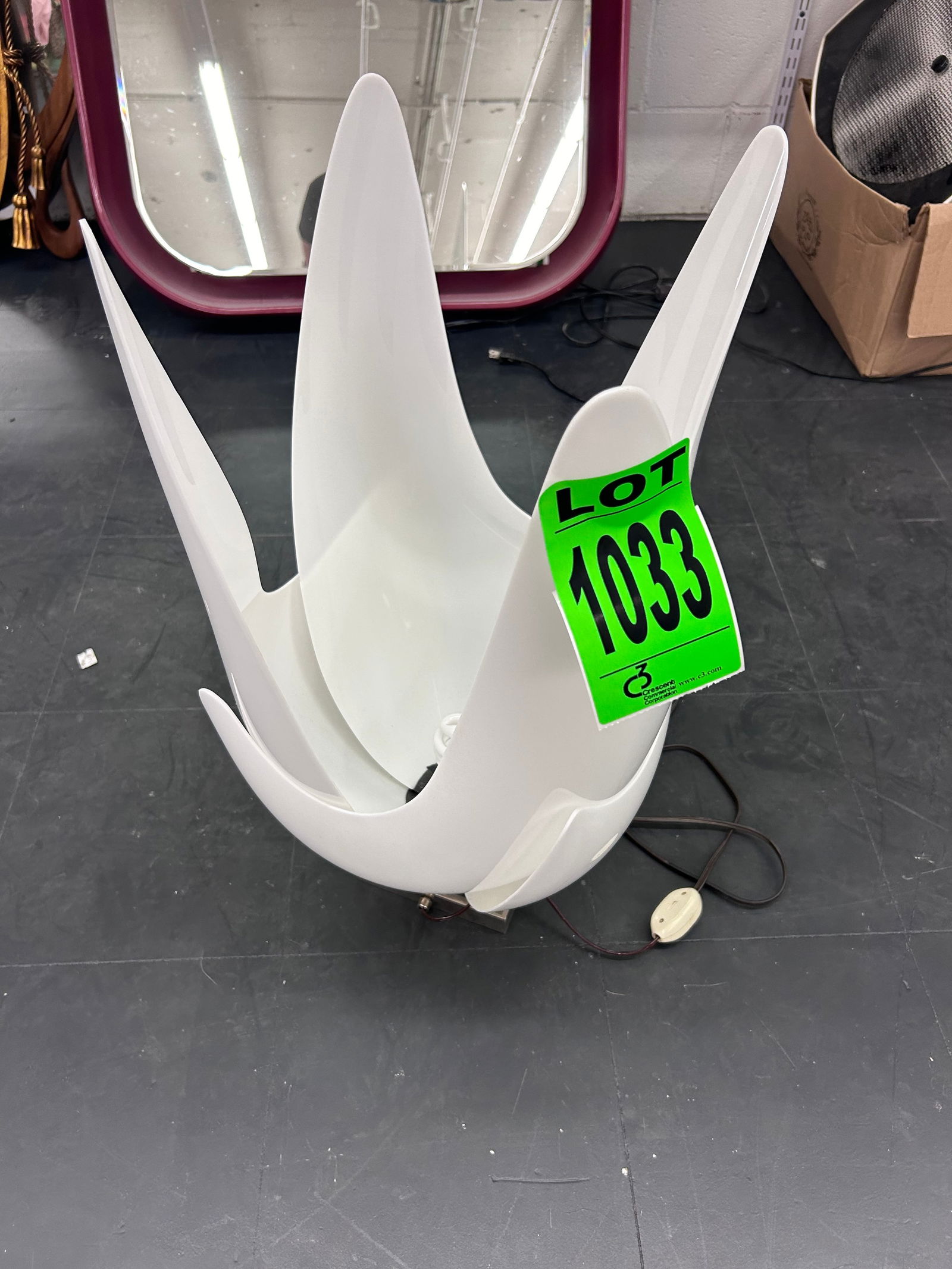 Vintage Abstract Table Lamp (1 of 4)