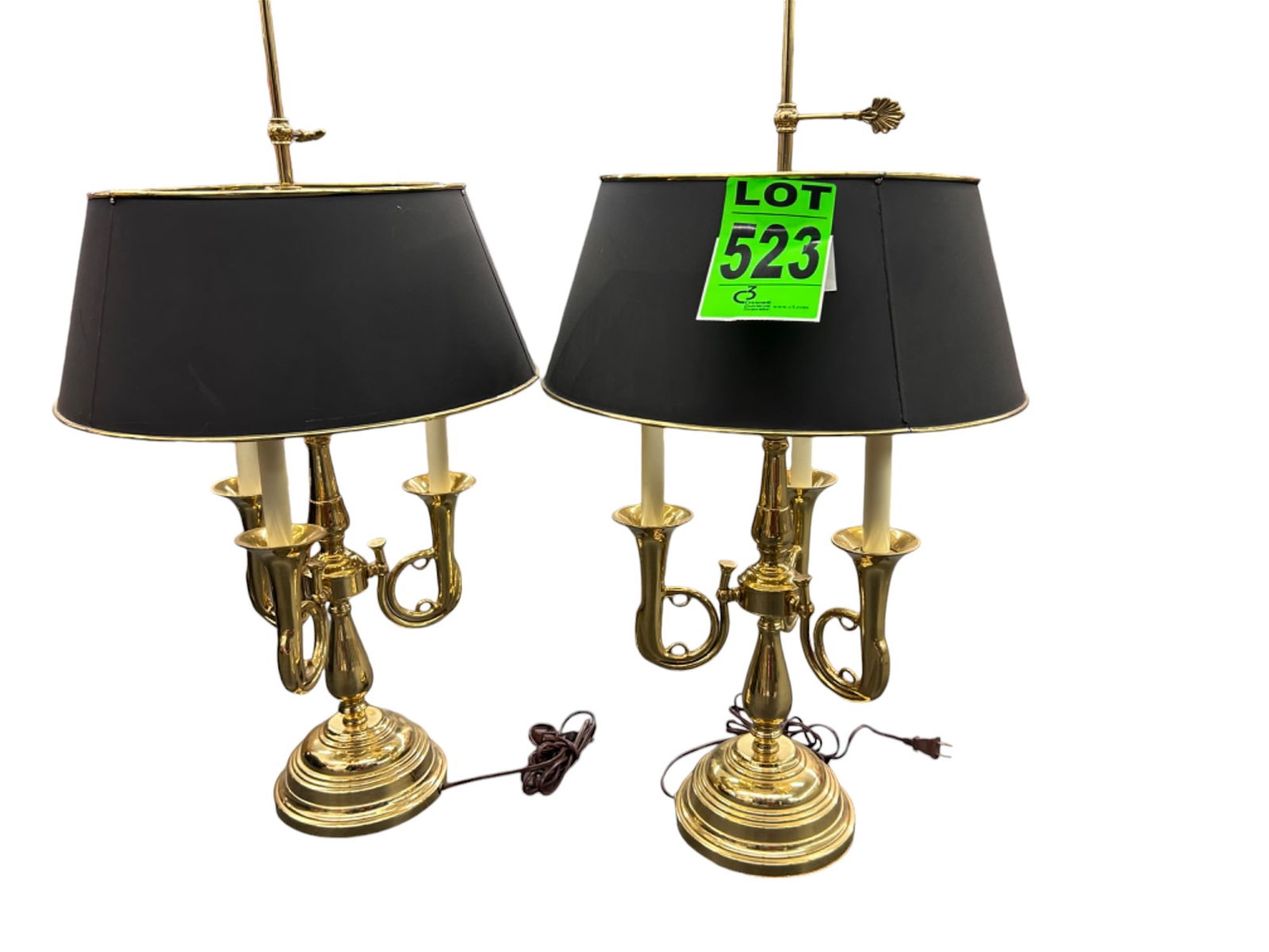 Vintage Baldwin Lamp, Bouillette Style (1 of 1)