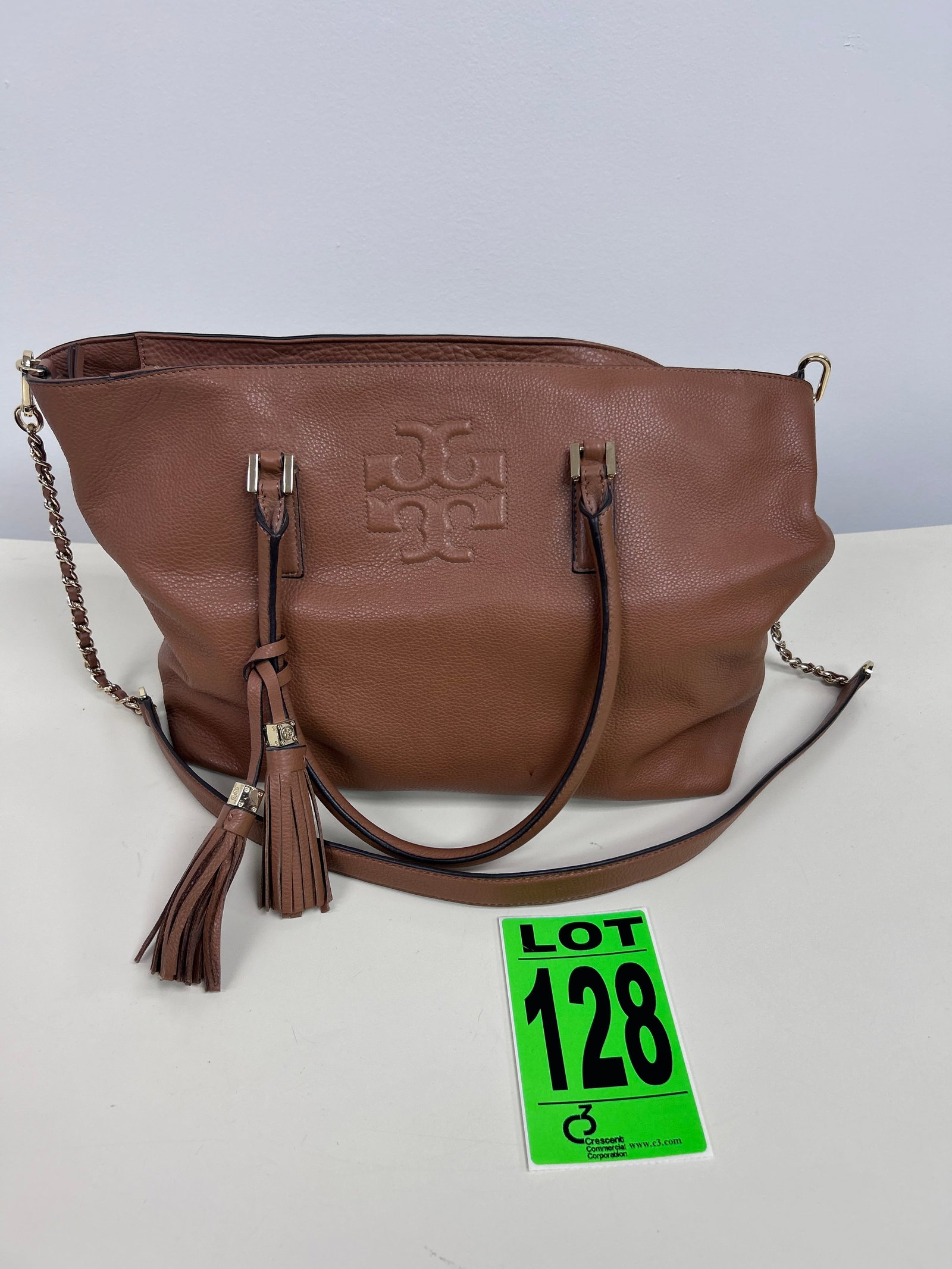 Tory Burch Tan leather Thea Tote bag (1 of 6)