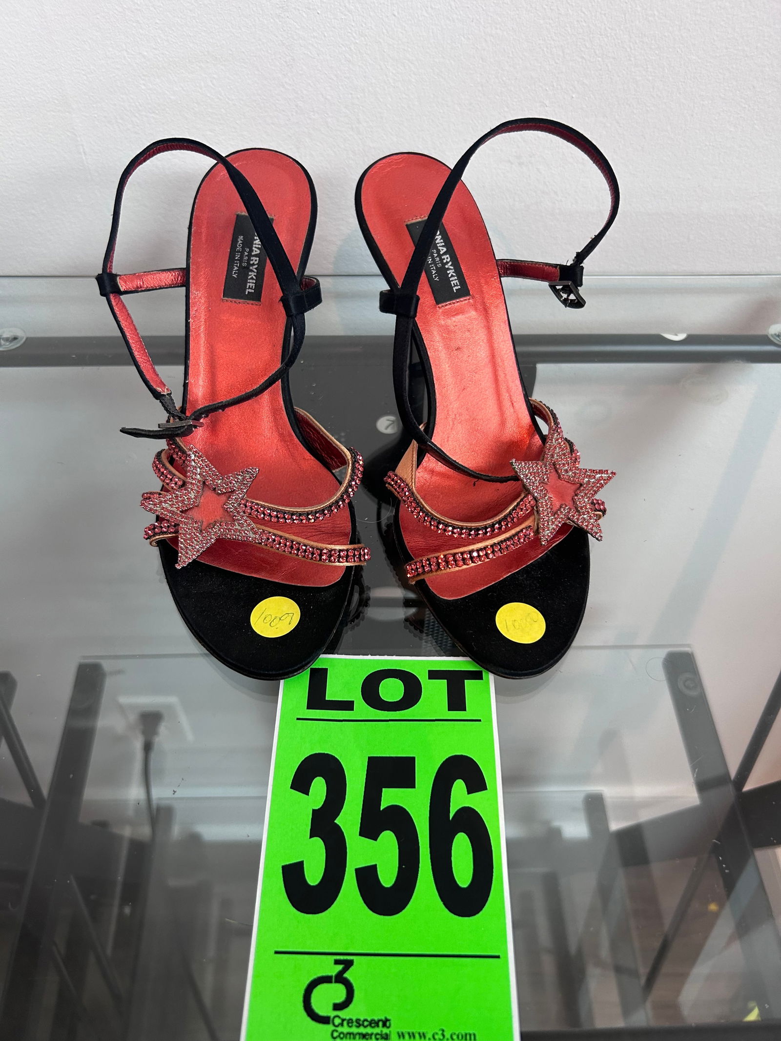 Sonia Rykiel Glitter sandal heel Size: 37: Sonia Rykiel Glitter sandal heel Size: 37