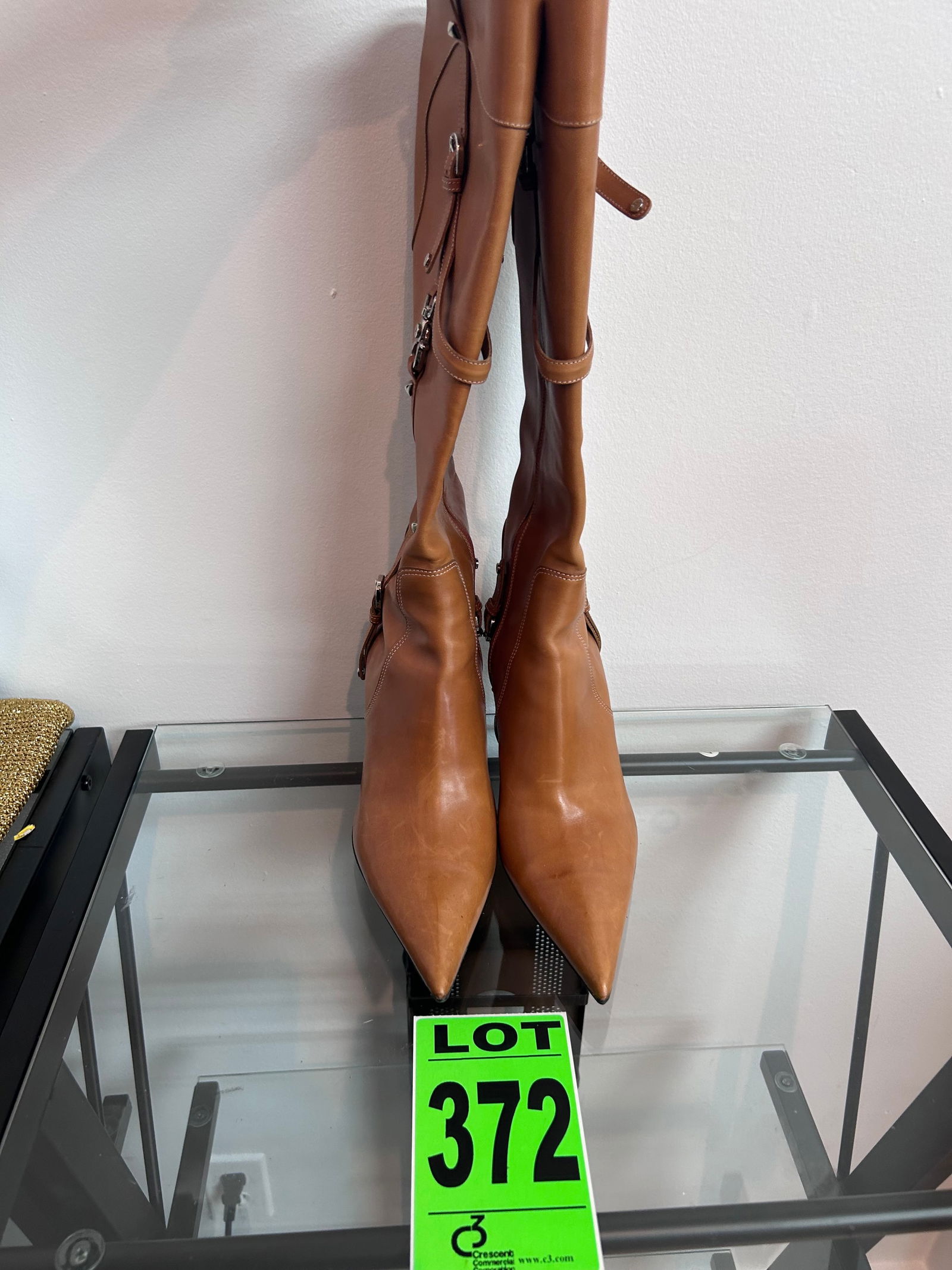 Cesare Paciotti Randal knee high leather boots (1 of 4)