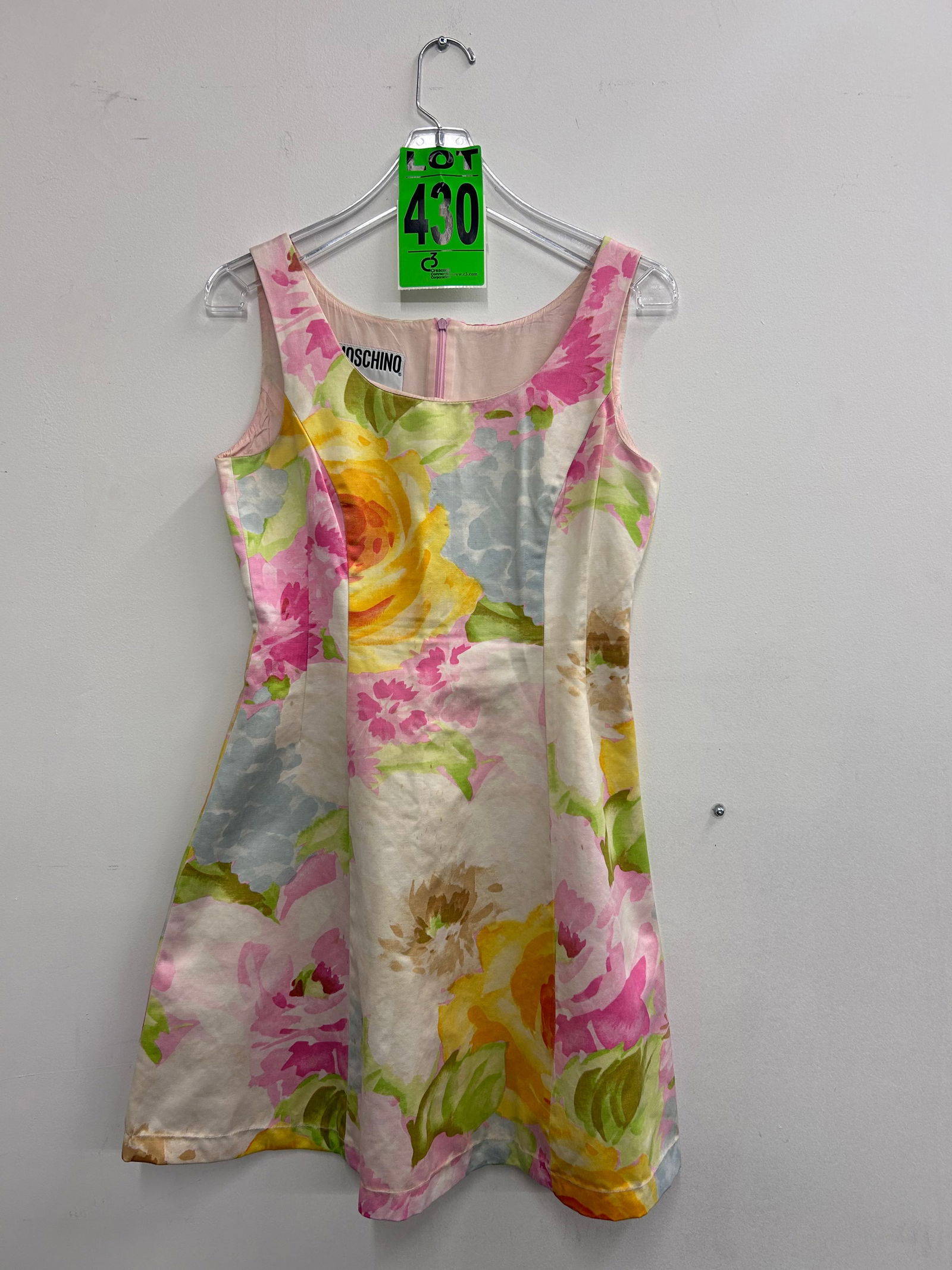 Moschino floral silk dress Size 8: Moschino floral silk dress Size 8