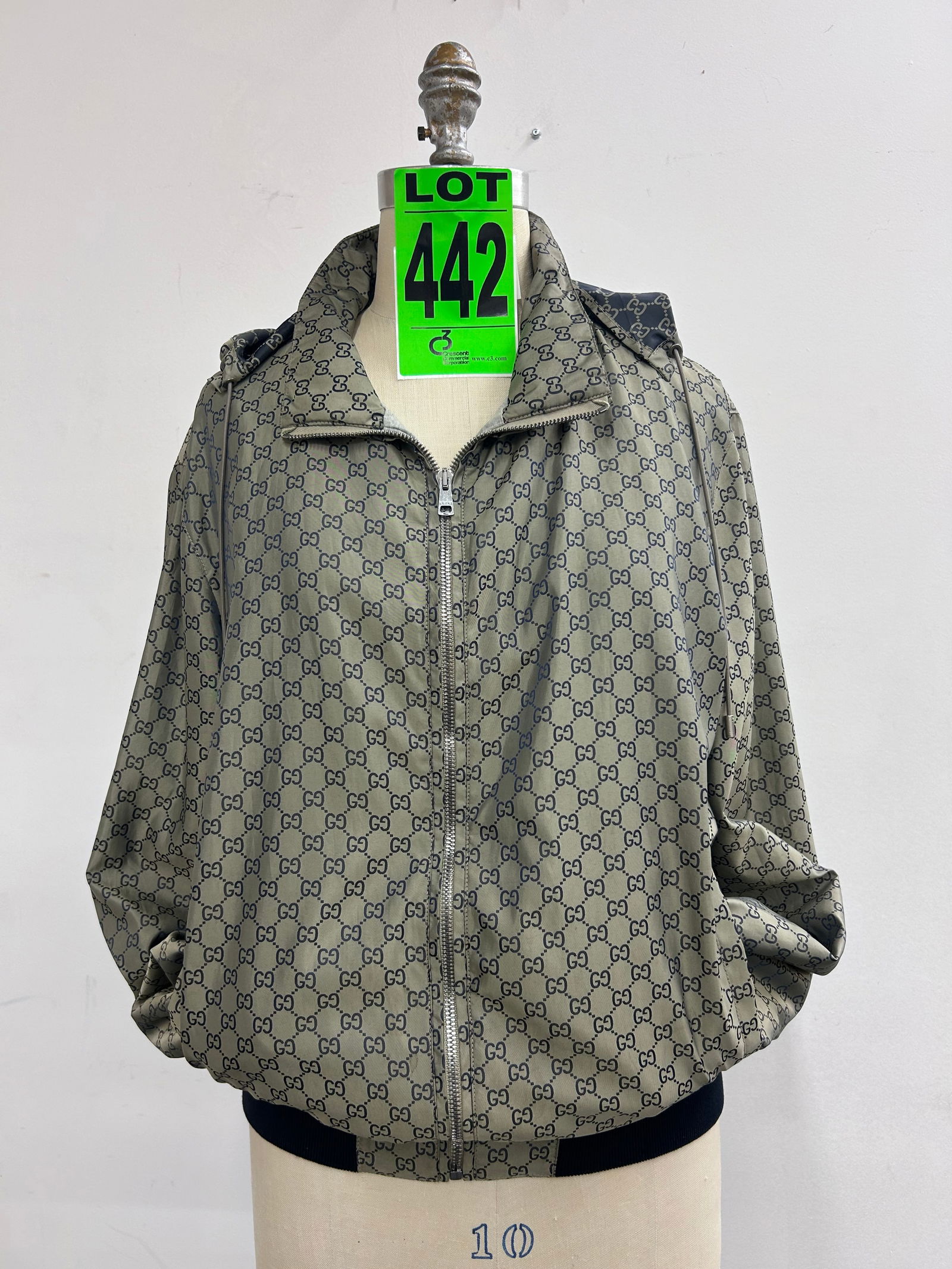 Gucci double G monogram hoodie Size: 50 (1 of 7)