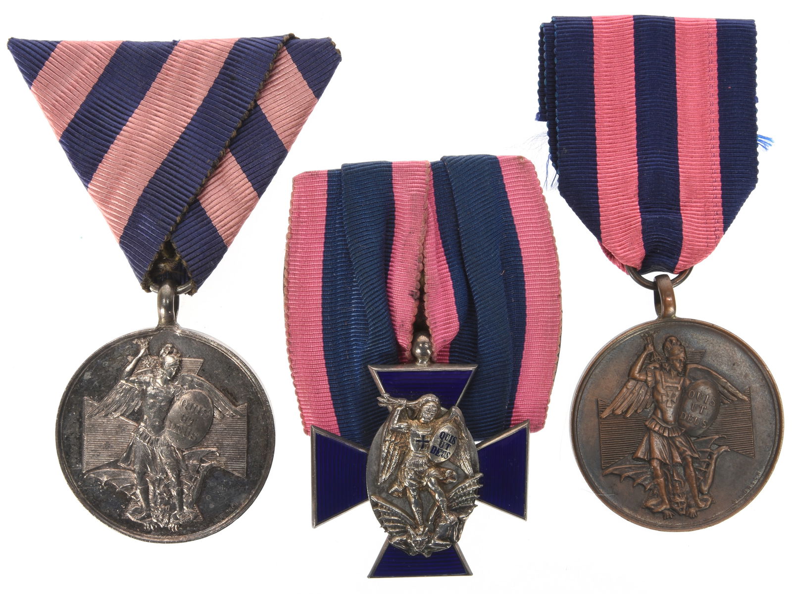 Bavarian Order of St. Michael Medals: Lot of Three (1 of 4)