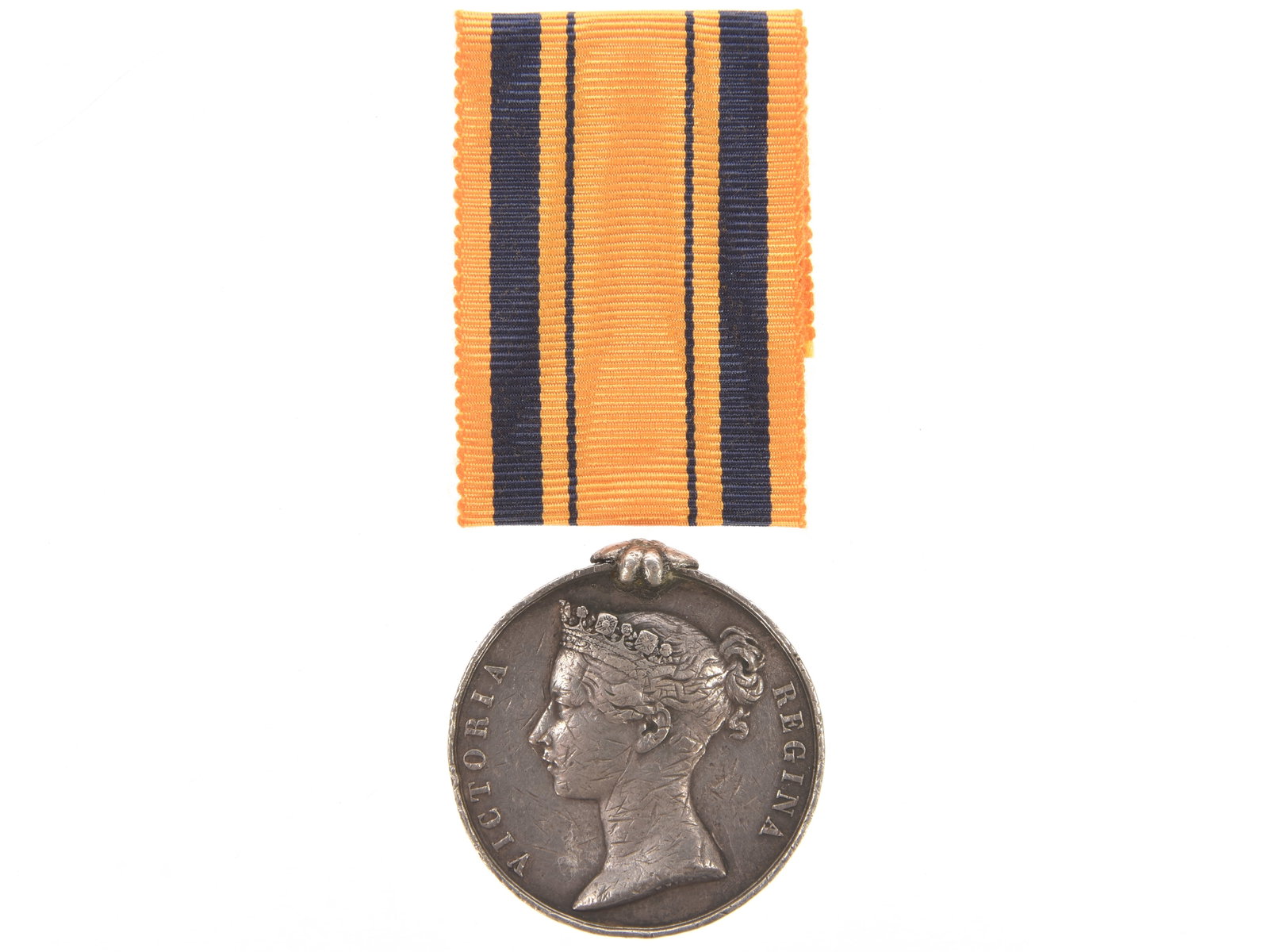 British South Africa Medal (1853) 27th Regiment of Foot: Inniskillings: British South Africa Medal (1853) 27th Regiment of Foot: Inniskillings British South Africa Medal (1853) campaign medal. Medal named (impressed) on rim "Wm ECCLESTON, 27TH REGT" in block capital lette