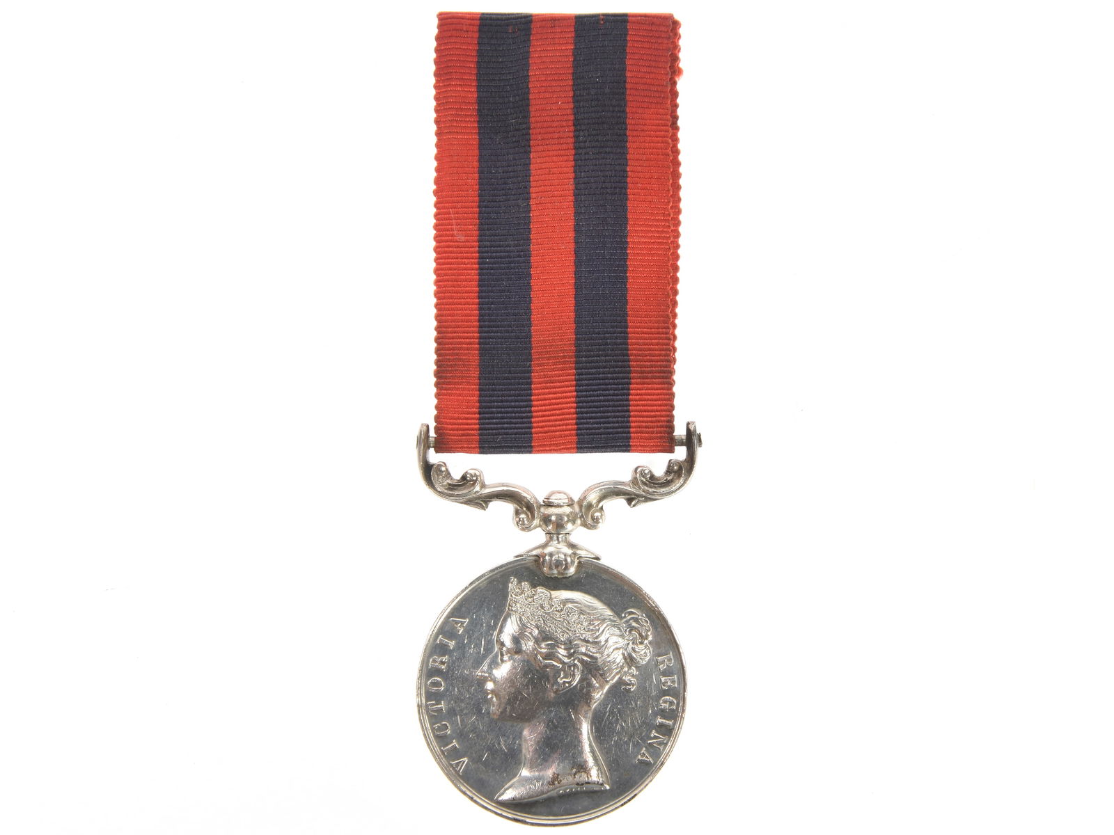India General Service Medal (1854)- 62nd Regiment of Foot (Wiltshire): India General Service Medal (1854)- 62nd Regiment of Foot (Wiltshire) British India General Service medal (1854) with no bar/clasps. Medal named (engraved) on rim "1819 QMS SERGT R.J. HARPER , 62ND WI