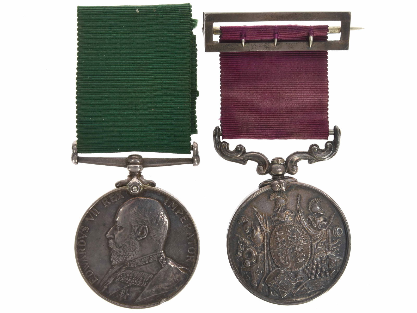 British Long Service Medals: Lot of Two (1 of 6)