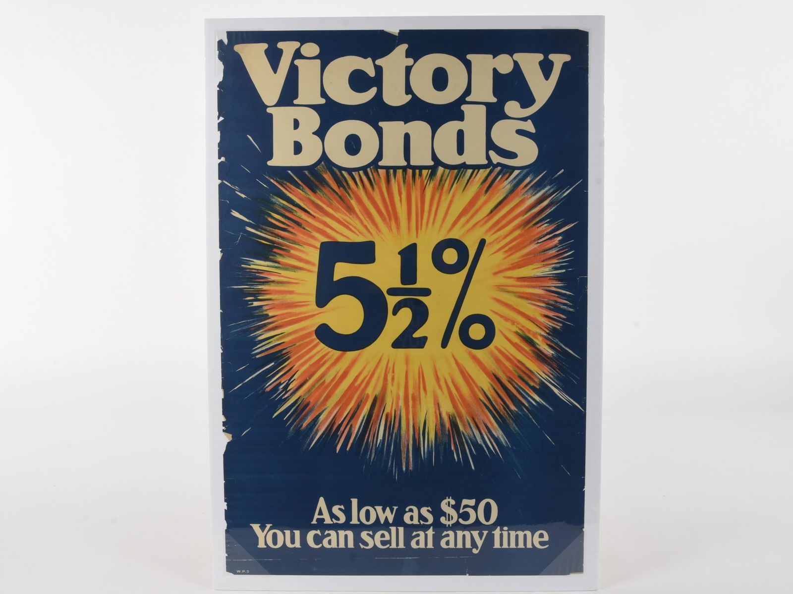 Canadian World War I Victory Bonds Poster (W.P. 5) (1 of 1)