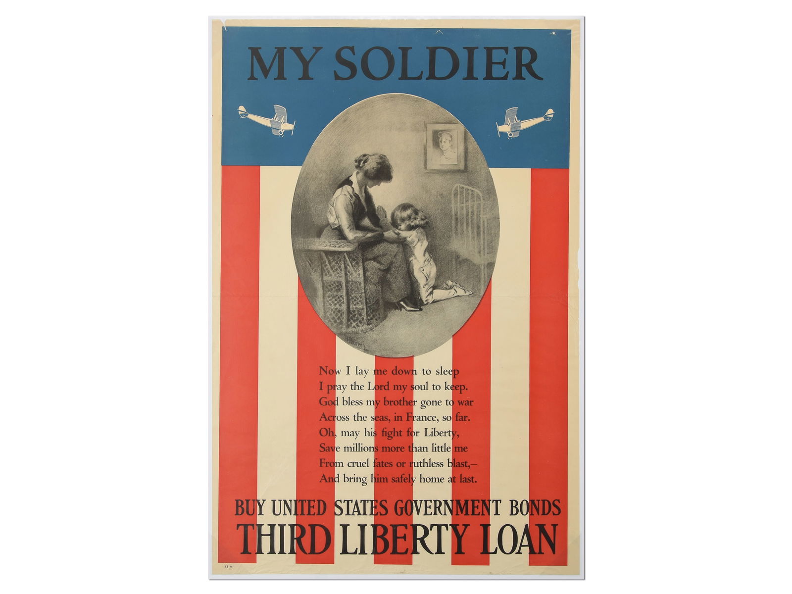 "My Soldier" Third Liberty Loan Poster, by Elizabeth Shippen Green (1 of 4)