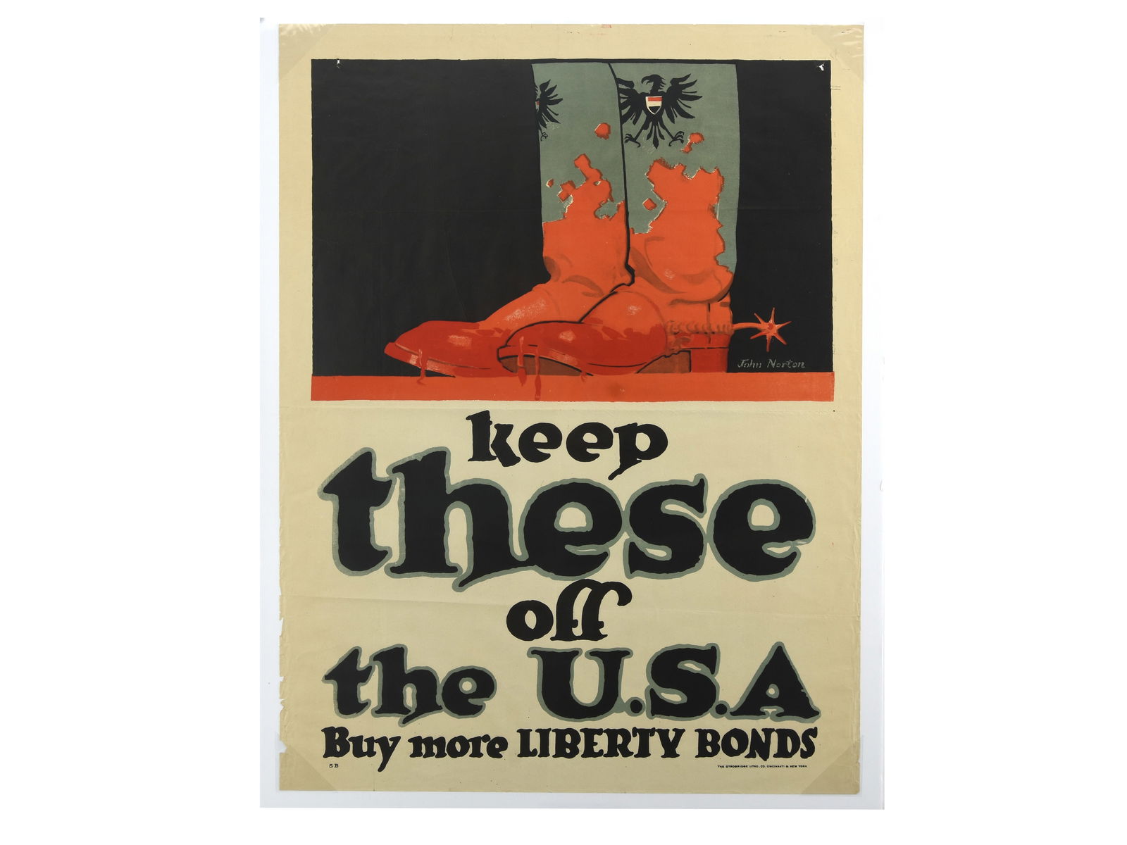 "Keep These Off the U.S.A." Liberty Bonds Poster by John Norton (1 of 2)