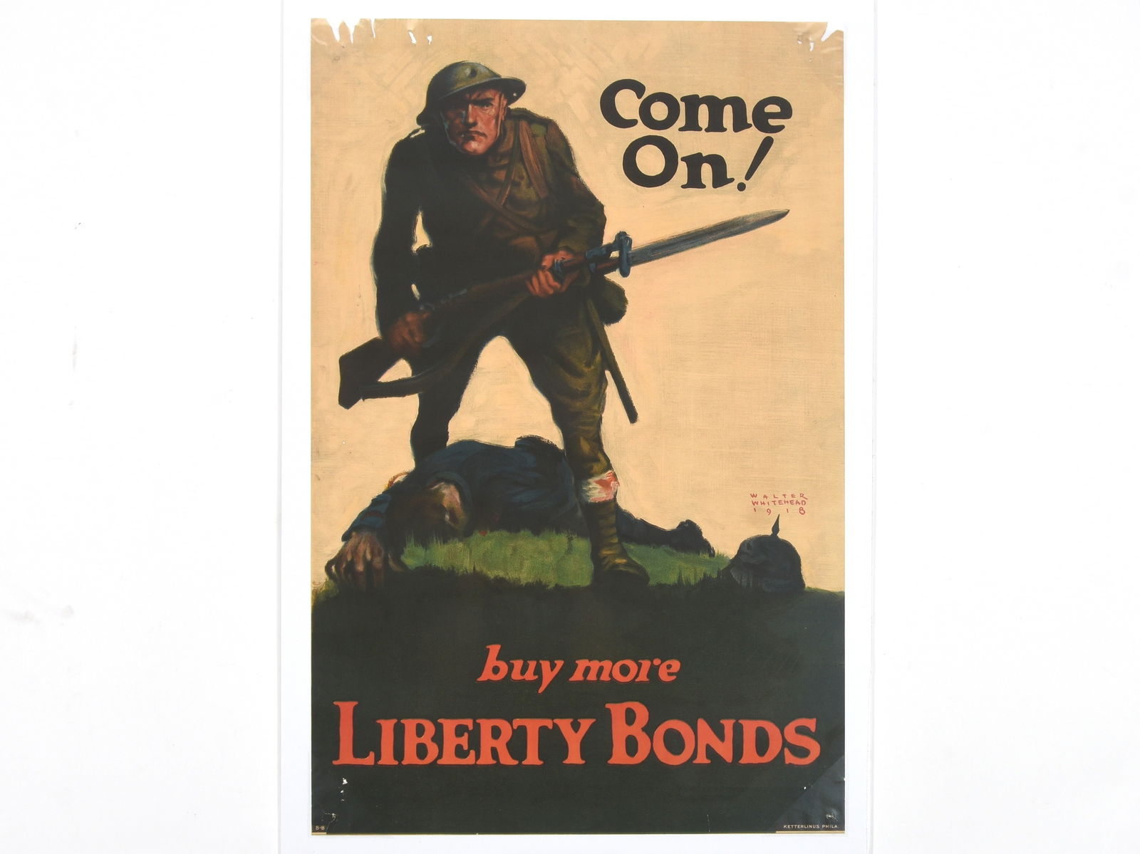 Come On! Buy More Liberty Bonds (WWI Propaganda Poster) (1 of 5)