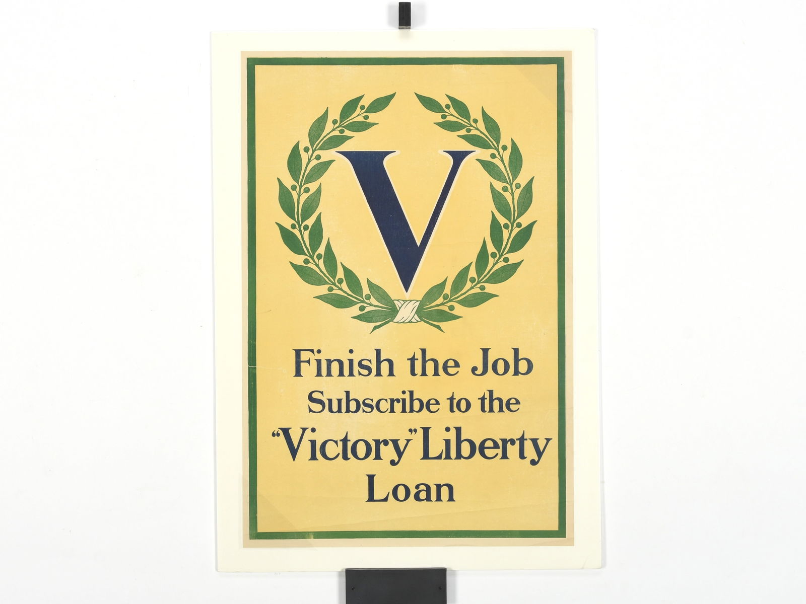 World War I 'Finish the Job' Victory Liberty Loan Poster (1 of 1)