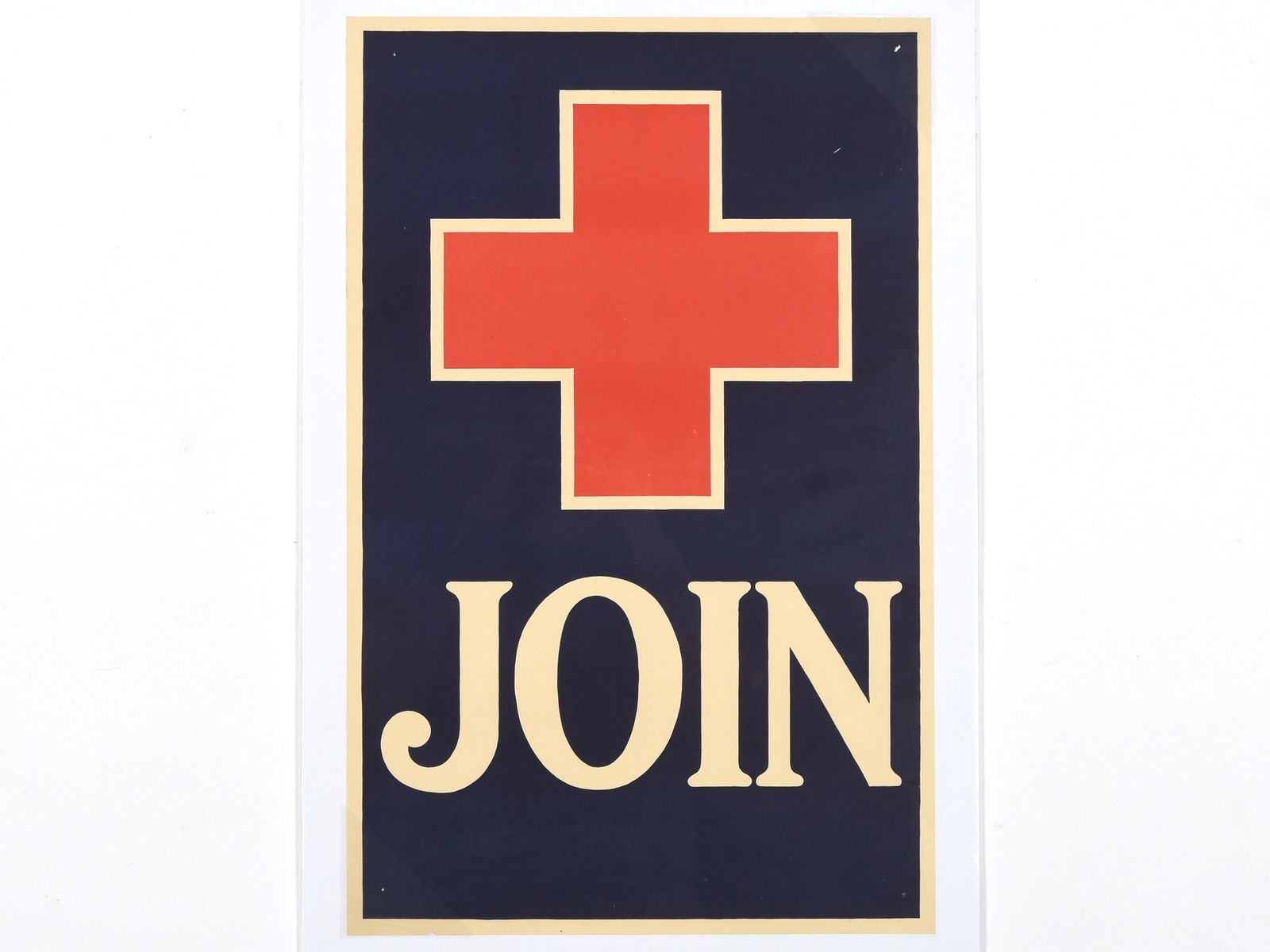 American Red Cross Membership Window Card (World War I Era) (1 of 1)