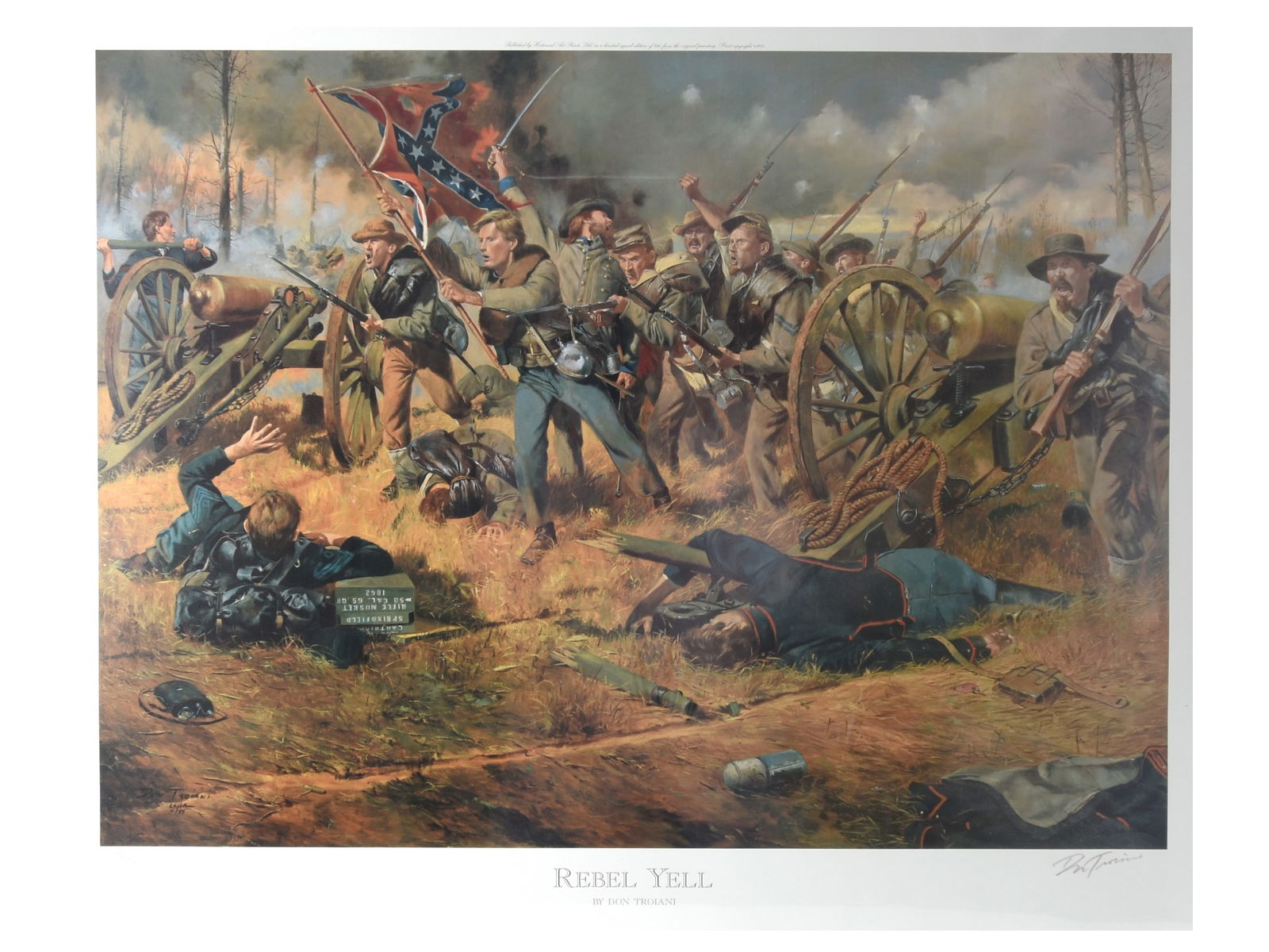 Don Troiani Limited Edition Print “Rebel Yell,?? Signed and Numbered (1 of 2)