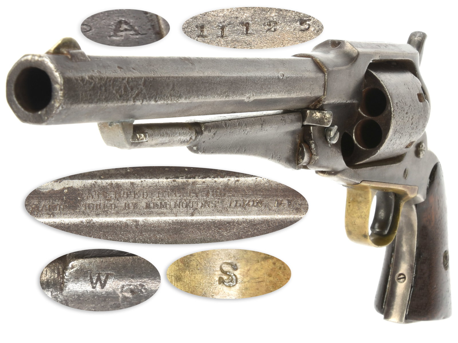 Remington Model 1861 “Old Model?? Army Percussion Revolver (1 of 9)