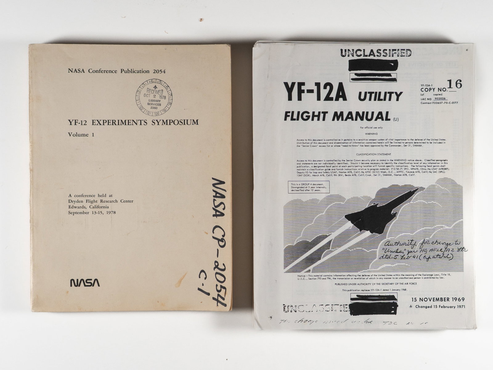 Archive of Mach 3 "Blackbird" Research: 1978 NASA YF-12 Symposium Report and Declassified 1969 (1 of 10)