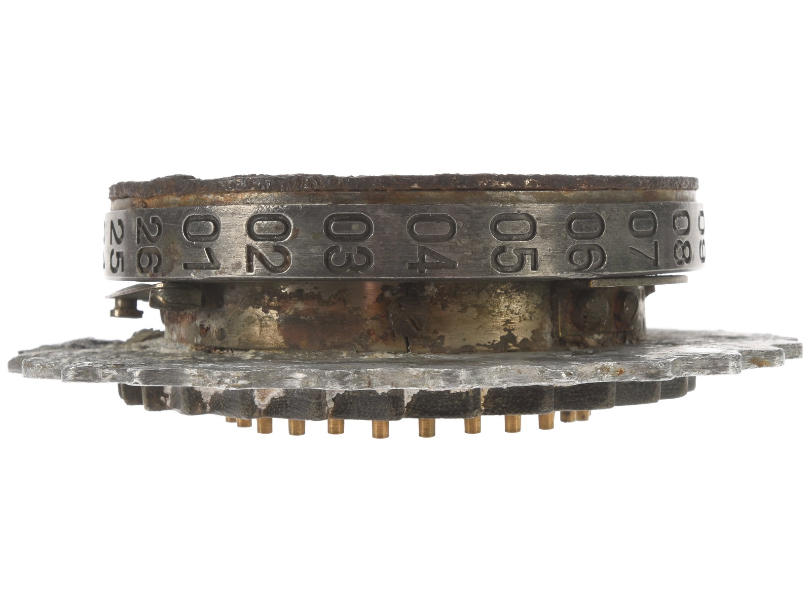 Enigma Cipher Machine Prototype Field Test Rotor - 4