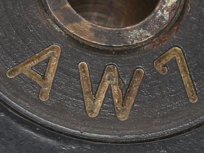 Enigma Cipher Machine Prototype Field Test Rotor - 7