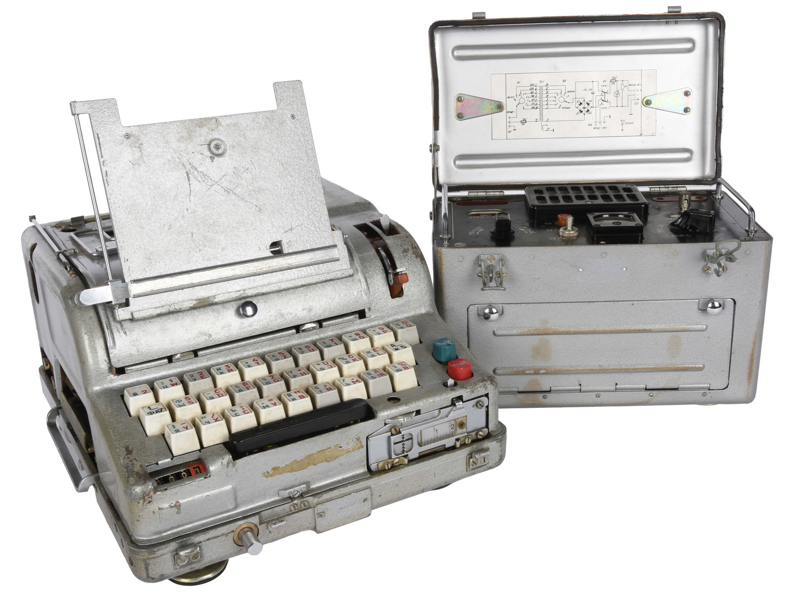 Soviet Fialka M-125 Cipher Machine: Soviet Fialka M-125 Cipher Machine The M-125, codenamed 'Fialka' (Russian, meaning 'violet'), is a highly sophisticated, electromechanical rotor-based cipher machine developed in the Soviet Union