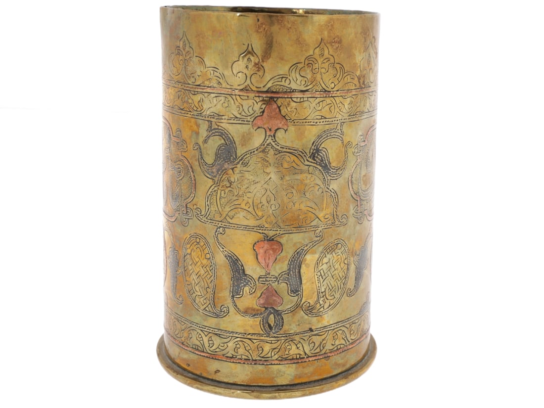 WWI Middle Eastern Theater Copper and Silver Applique (1 of 4)