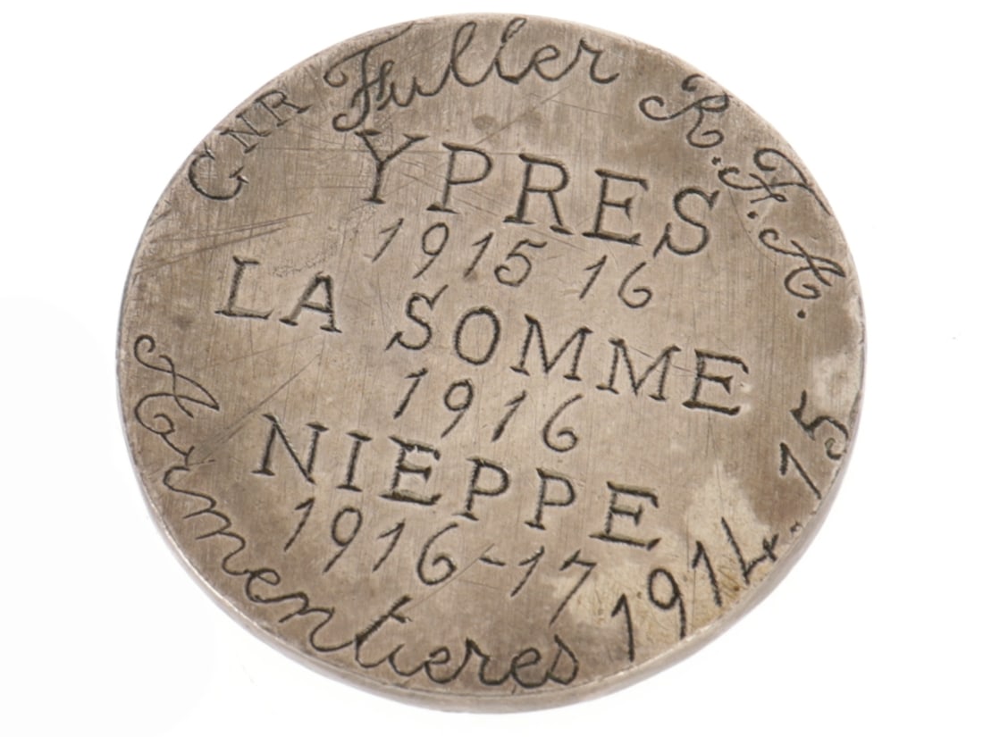 WWI Royal Artillery Diary / Love Token (1 of 2)