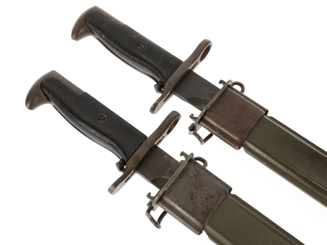 WWII M1 Garand Bayonets: Lot of Two (1 of 13)