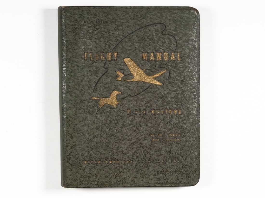 WW2 P-51A Mustang North American Aviation Flight Manual (1 of 20)