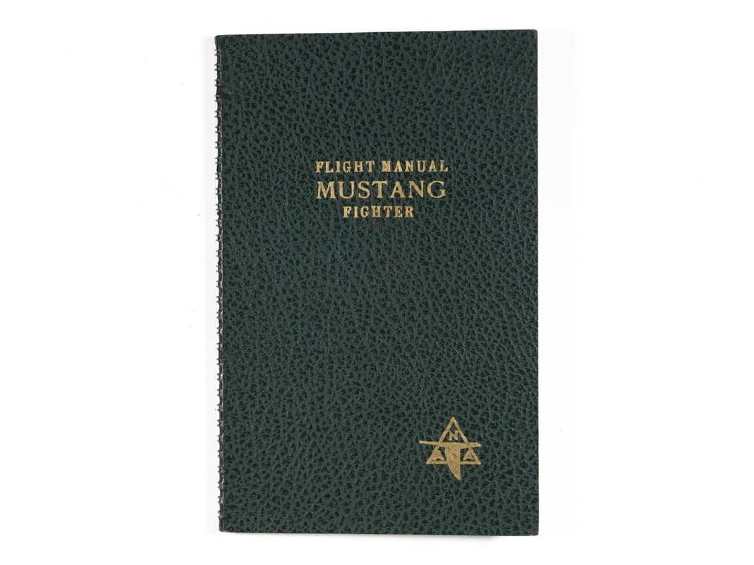 WW2 Pre-Production Flight Manual Mustang Fighter (NA-73) (1 of 20)