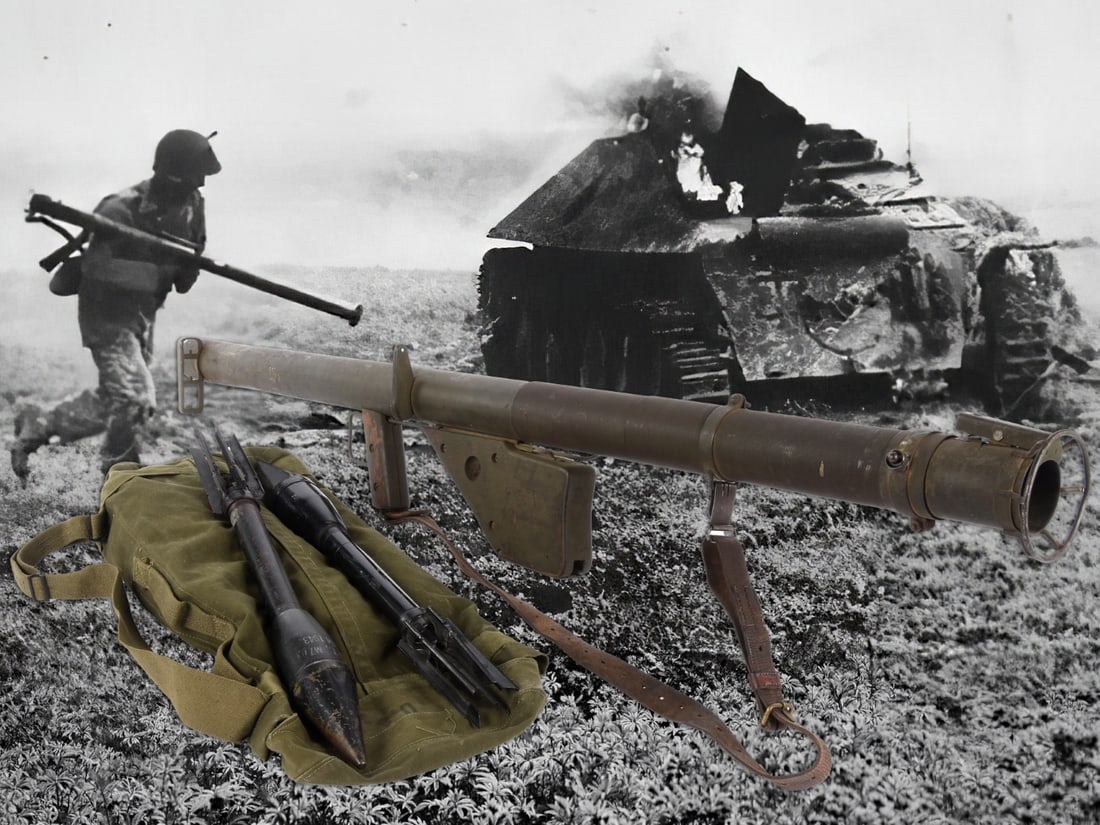 U.S. WWII M1A1 Rocket Launcher (Deactivated): U.S. WWII M1A1 "Bazooka" Rocket Launcher (Deactivated) U.S. M1A1 2.36-inch Rocket Launcher ("Bazooka"), an improved early-war production variant introduced in 1942 as a refinement of the original M1. 