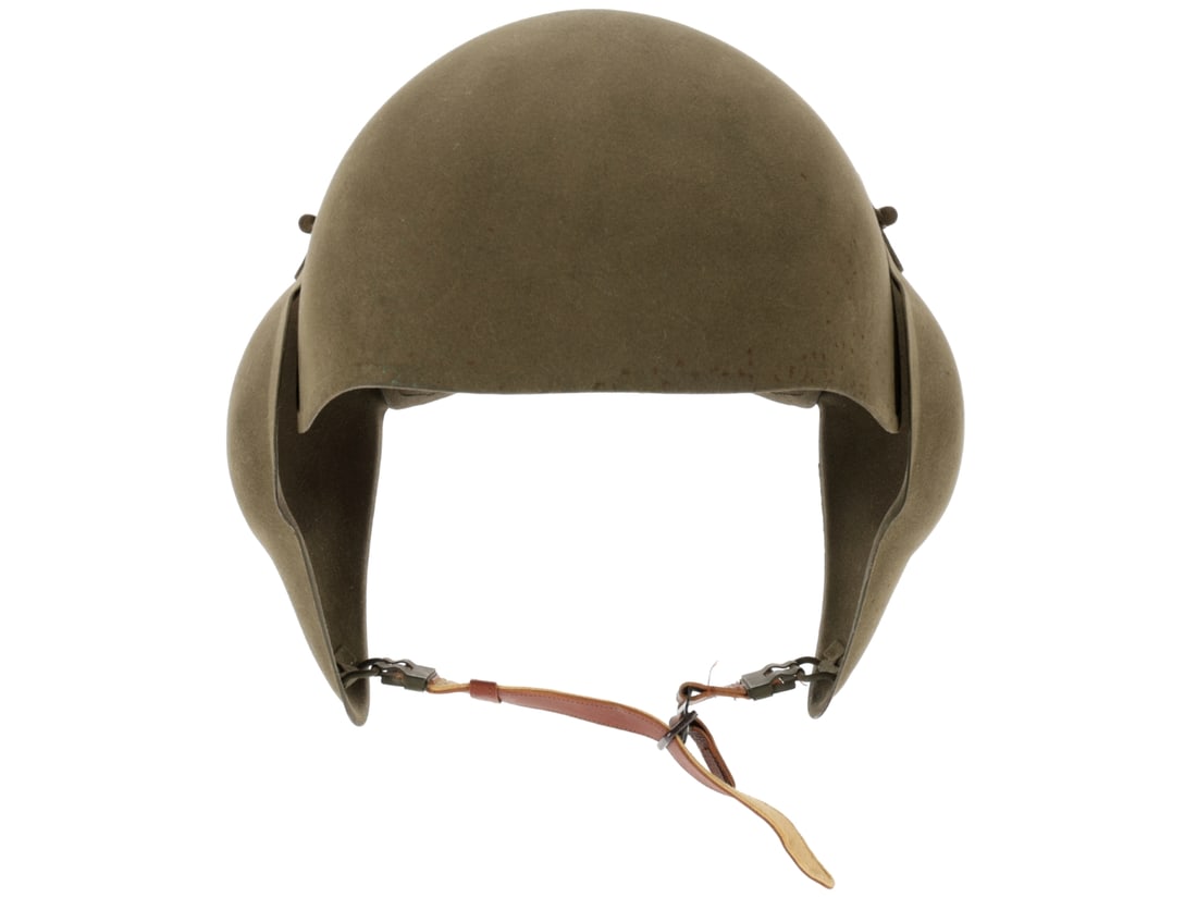 WWII Army Air Force M3 Flak Helmet: Unissued Condition (1 of 11)