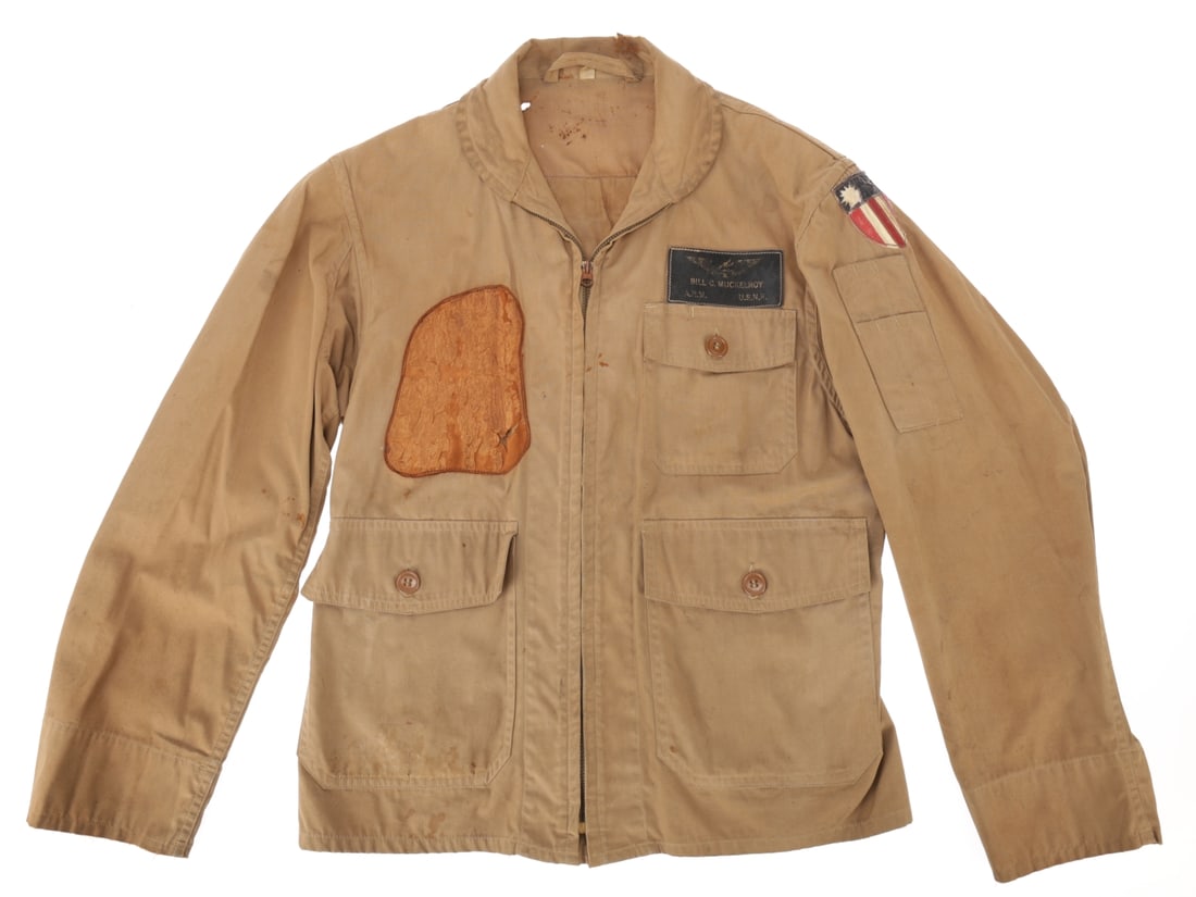 WWII US Navy AN-J-2 Summer Flight Jacket (1 of 10)