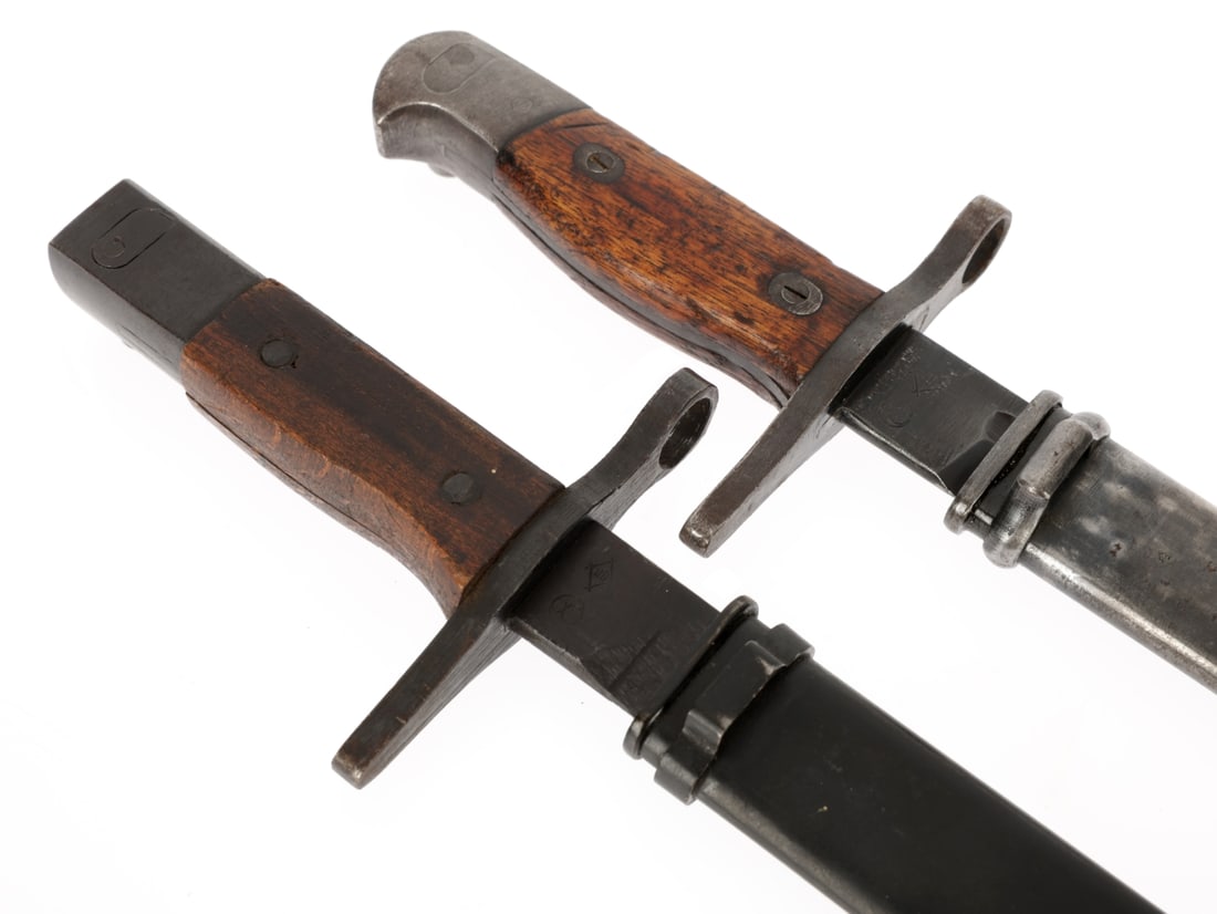 Japanese WWII Type 30 Bayonets: Lot of Two from Toyoda Automatic Loom Works (1 of 12)