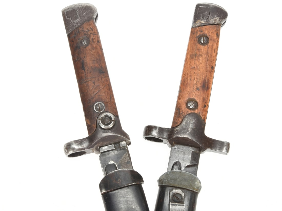 WWII Italian M1938 Carcano Bayonet Lot of 2 (1 of 7)