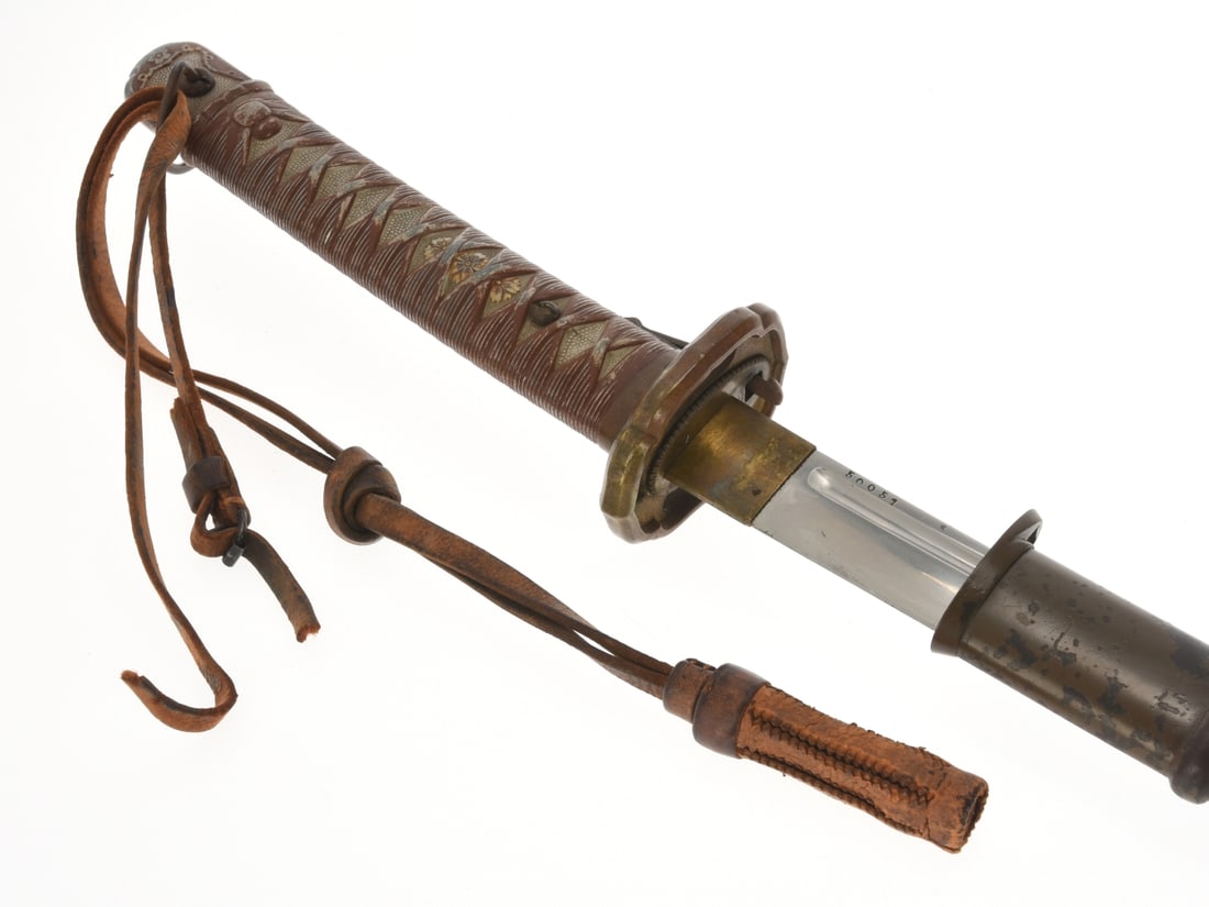 Japanese WWII Type 95 NCO Sword: Tokyo First Arsenal - Suya Sword Shop with Matching Numbers (1 of 10)
