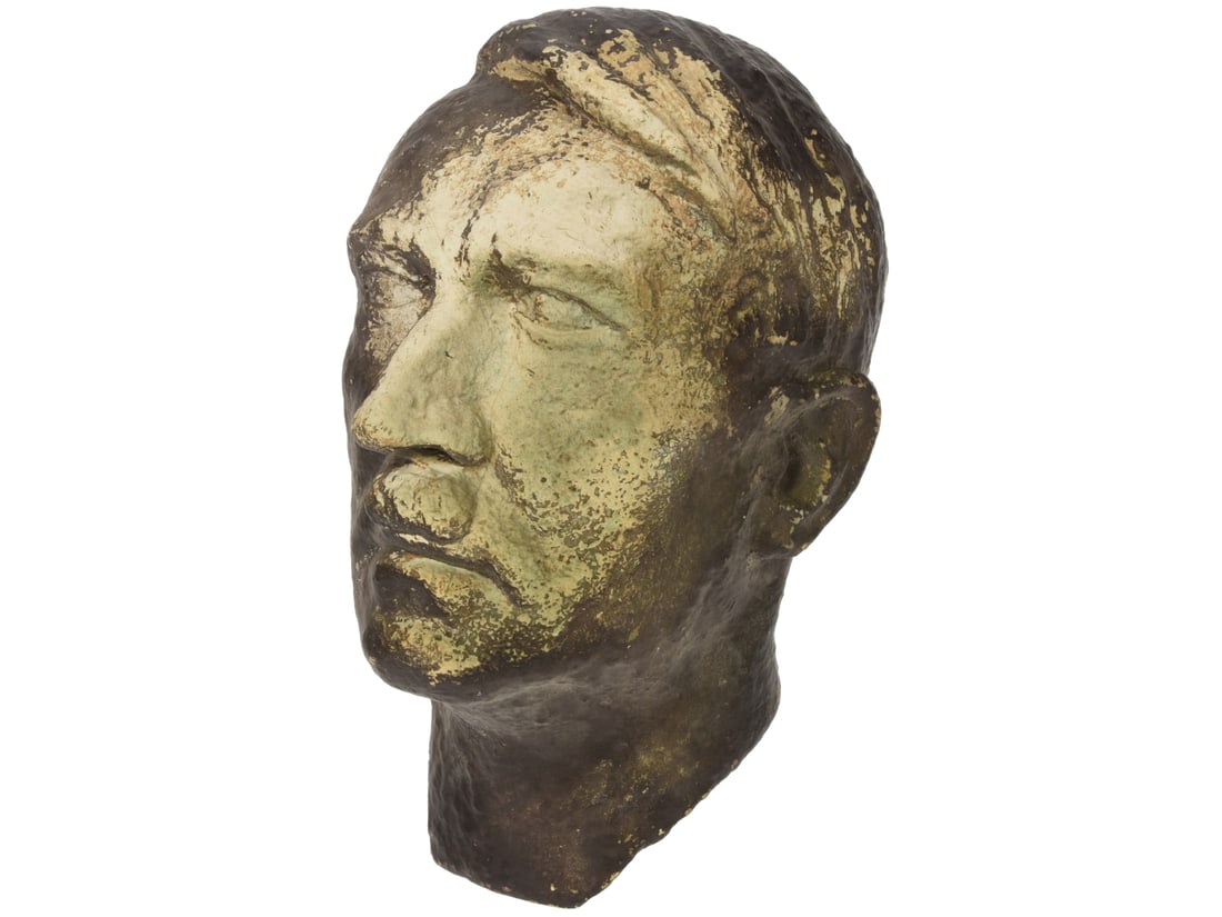 Hollow Plaster Bust Of Adolf Hitler (1 of 6)