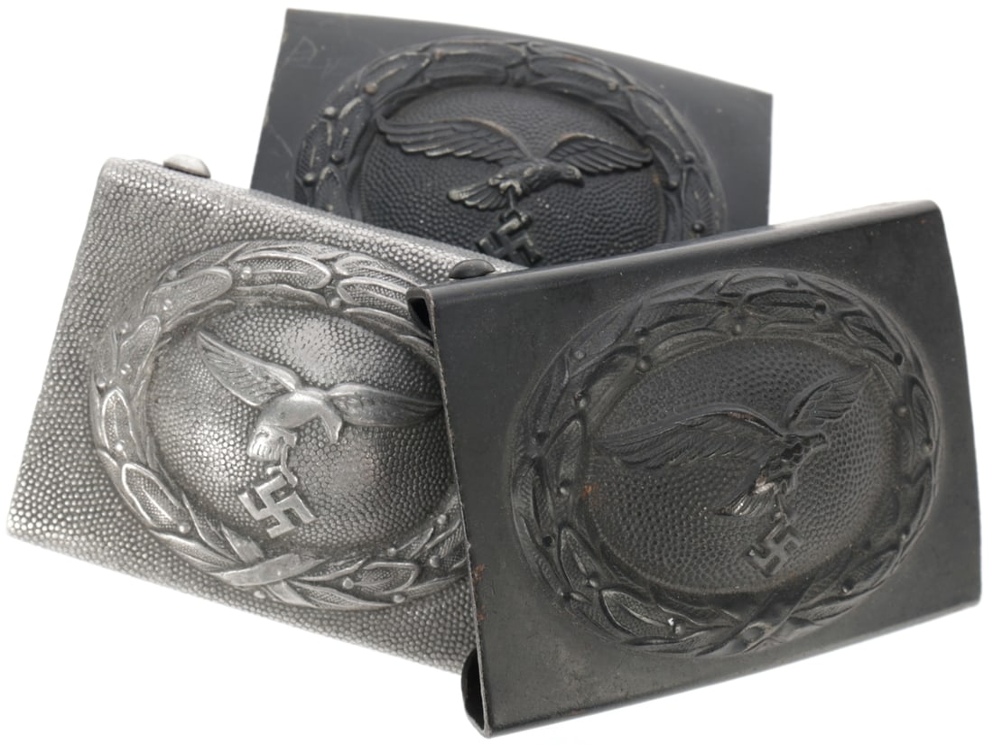 Lot of Three Luftwaffe Enlisted Buckles (1 of 8)