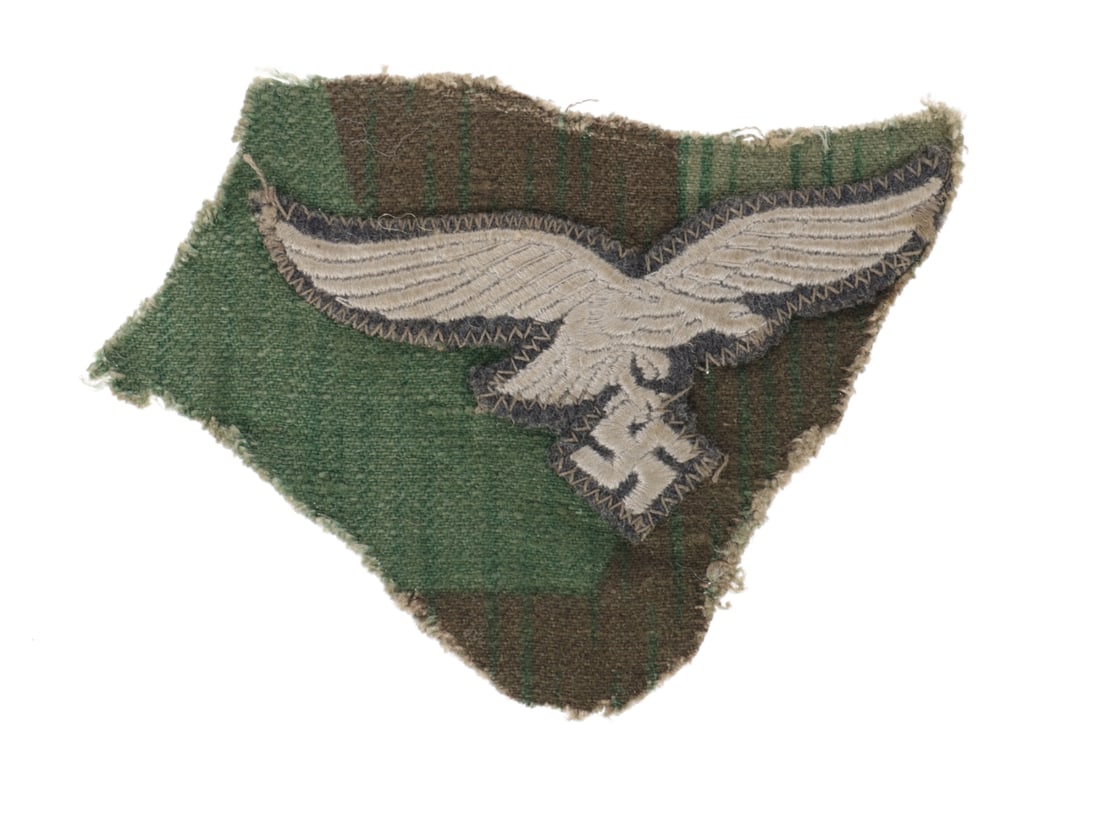 Luftwaffe Breast Eagle: Uniform Removed From Camouflage Smock (1 of 2)