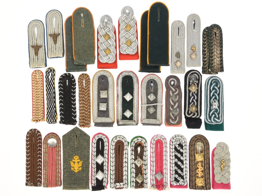 German WWII Military, Police, and Civil, and Political Shoulder Shoulder Strap Lot (1 of 7)