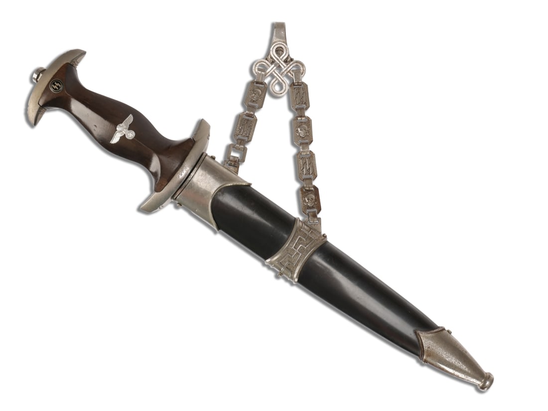 M1936 Chained SS Dagger: US 28th Division Soldier's Souvenir (1 of 20)