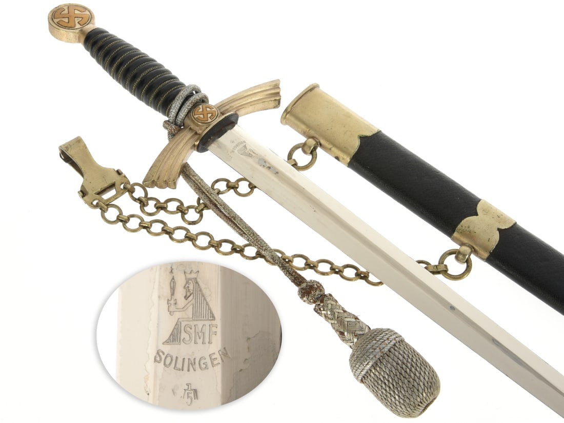 Luftwaffe First Pattern Officer Dagger: Stocker & Co (SMF) (1 of 8)