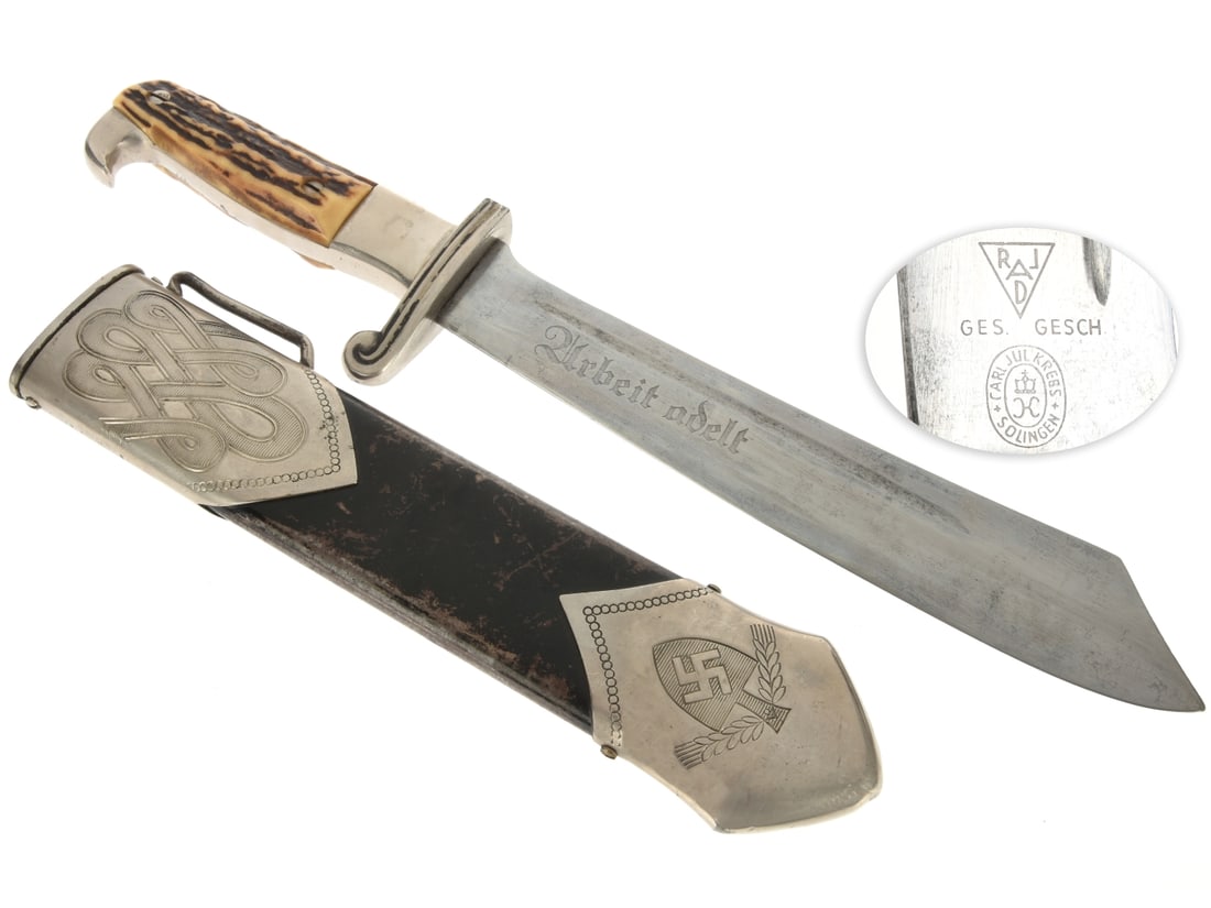 RAD Enlisted Hewer: Carl Julius Krebs (1 of 10)