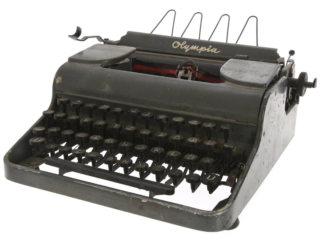 Olympia Elite Portable Typewriter With SS Rune Key. (1 of 10)