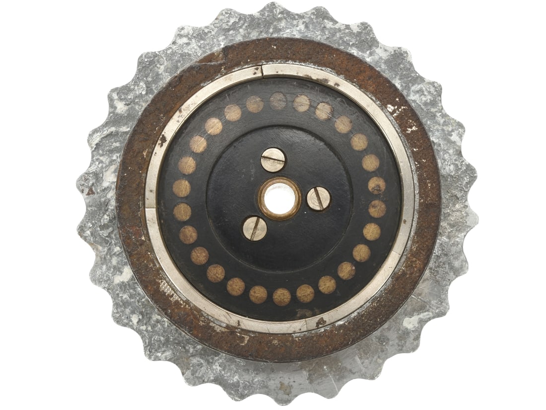 Enigma Cipher Machine Prototype Field Test Rotor (1 of 9)