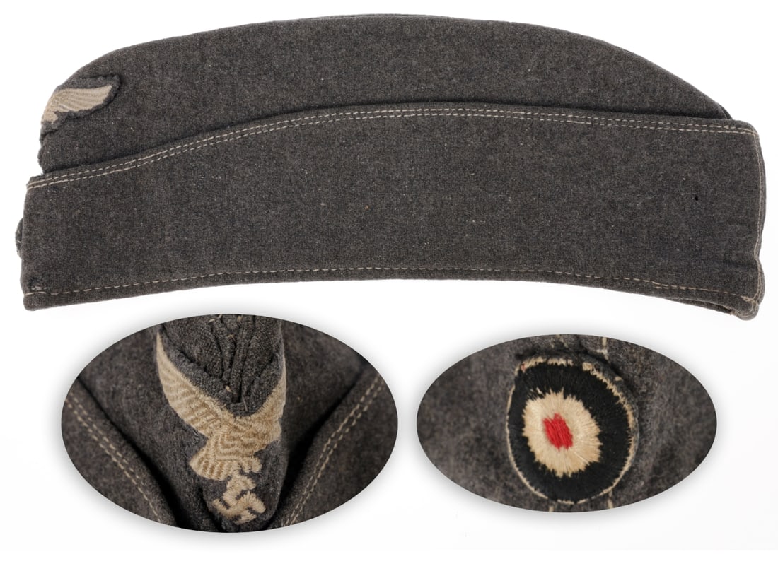Luftwaffe Enlisted / NCO Sidecap (1 of 6)