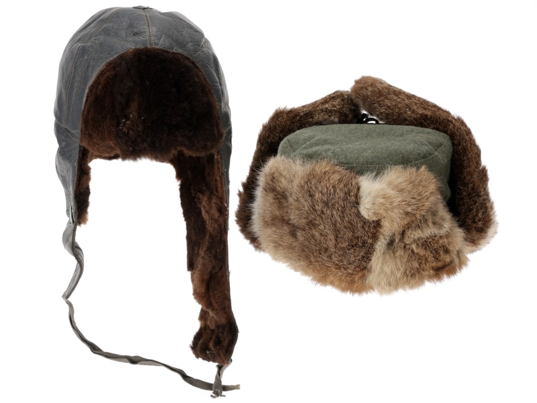 German WWII Heer & Kriegsmarine Cold Weather Hat Lot (1 of 18)