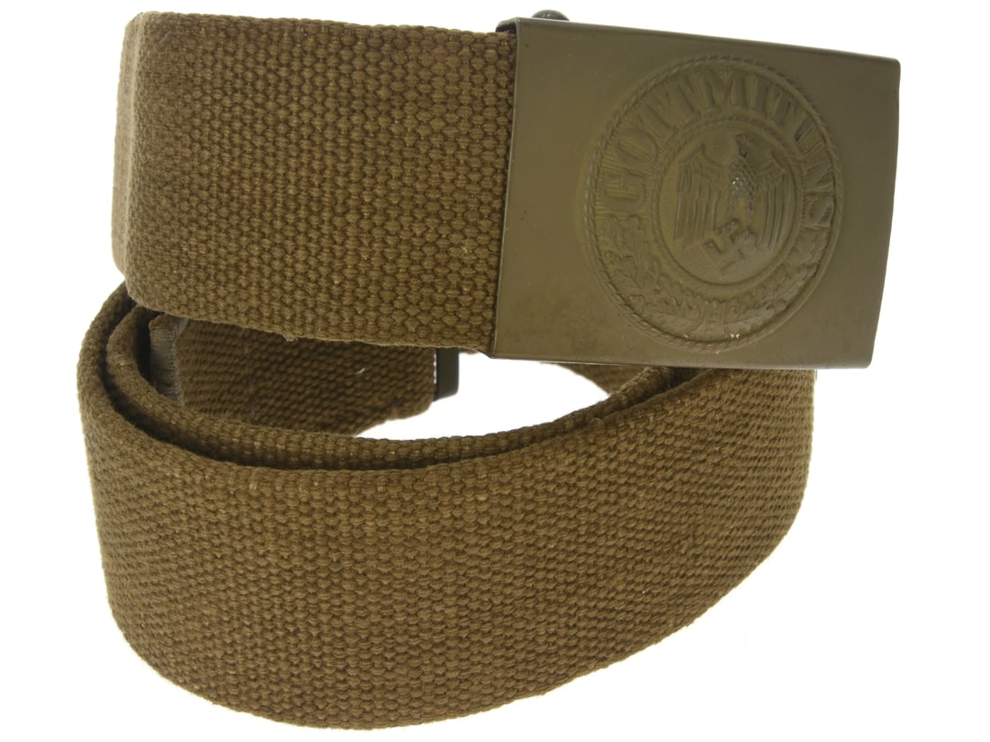 Army Enlisted / NCO Tropical Belt & Buckle Set (1 of 5)