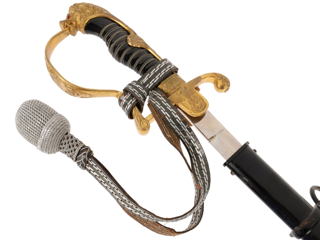 Third Reich German Army Officer's Sword: Captured By US 84th Infantry Division NCO (1 of 9)