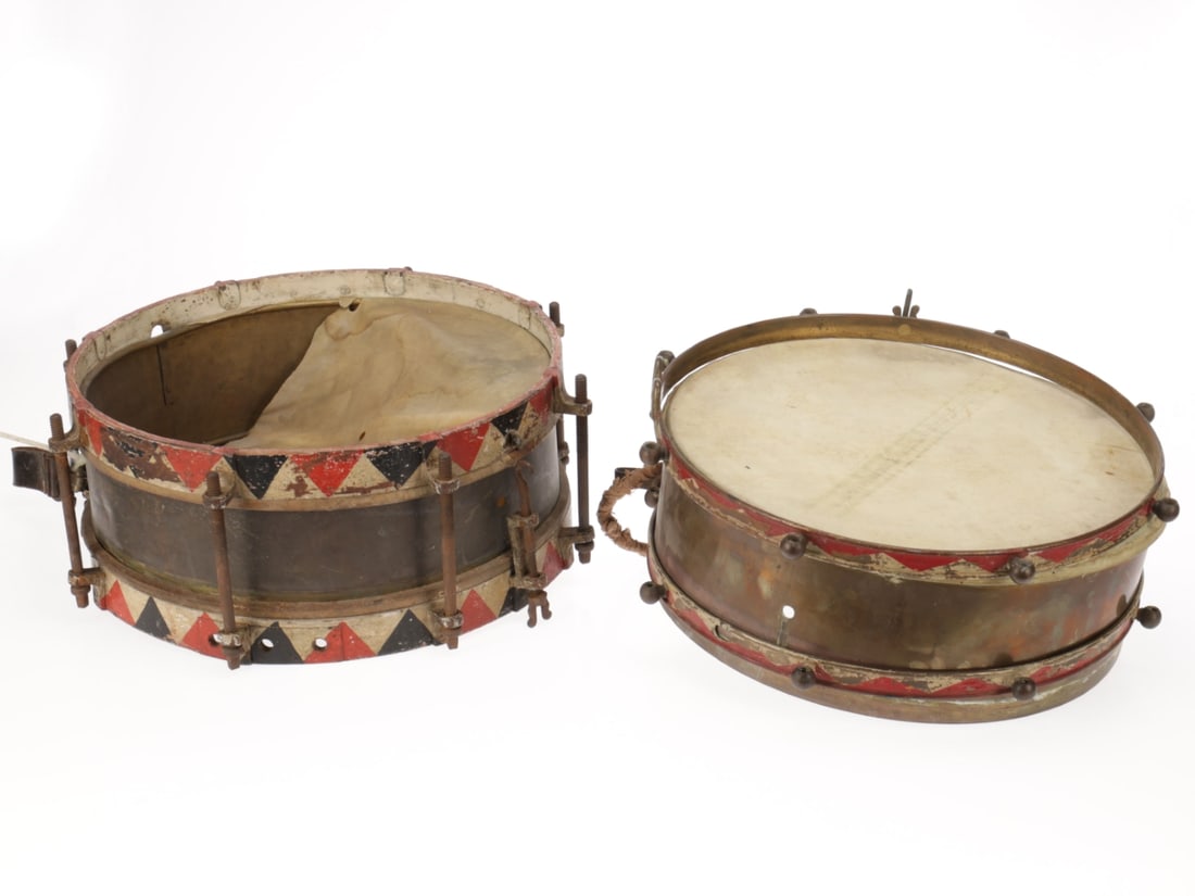 WWII German Snare Drum Parts Lot (1 of 7)