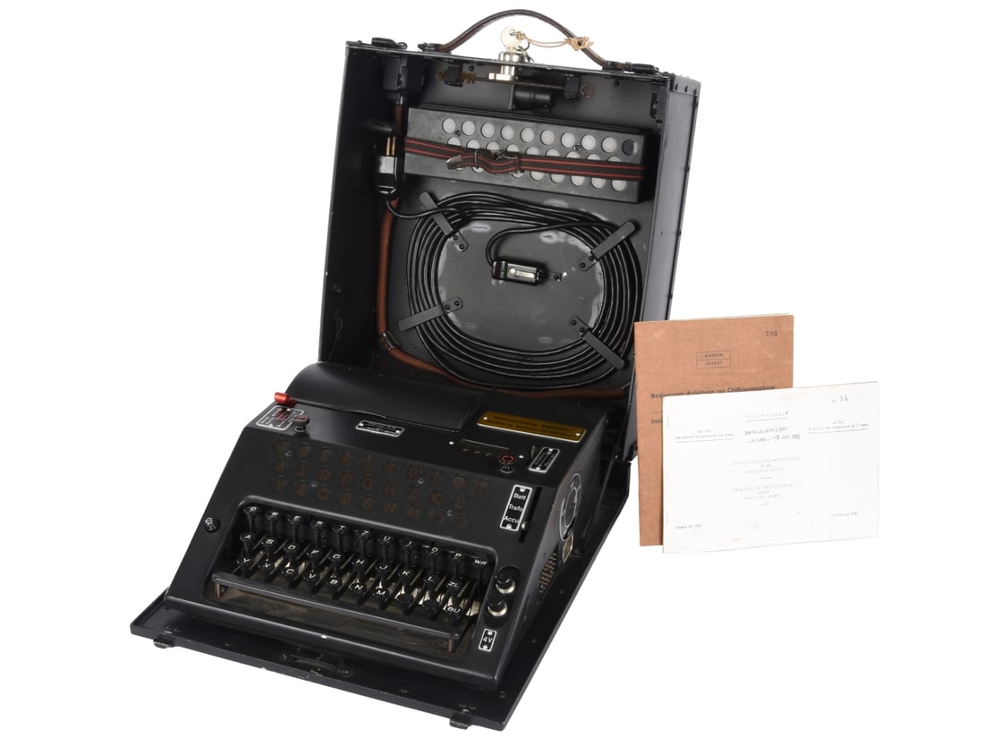 Swiss NEMA Model 45 Cipher Machine - the successor to Enigma - 2